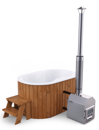 Spa bain nordique Ofuro
avec poêle
externe