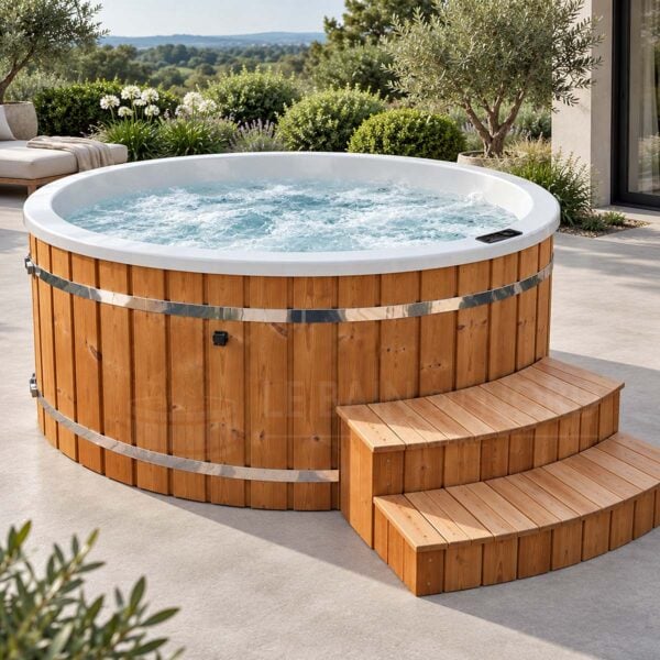 bain nordique électrique rond 225 cm