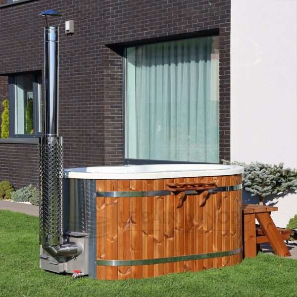 Bain Nordique Ofuro 1-2 personnes avec poêle interne – Image 11