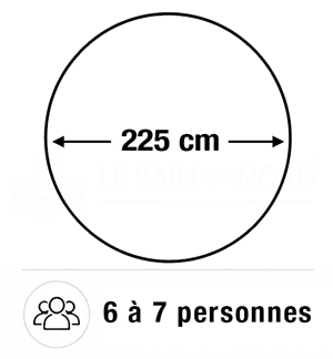 Ø 225 cm