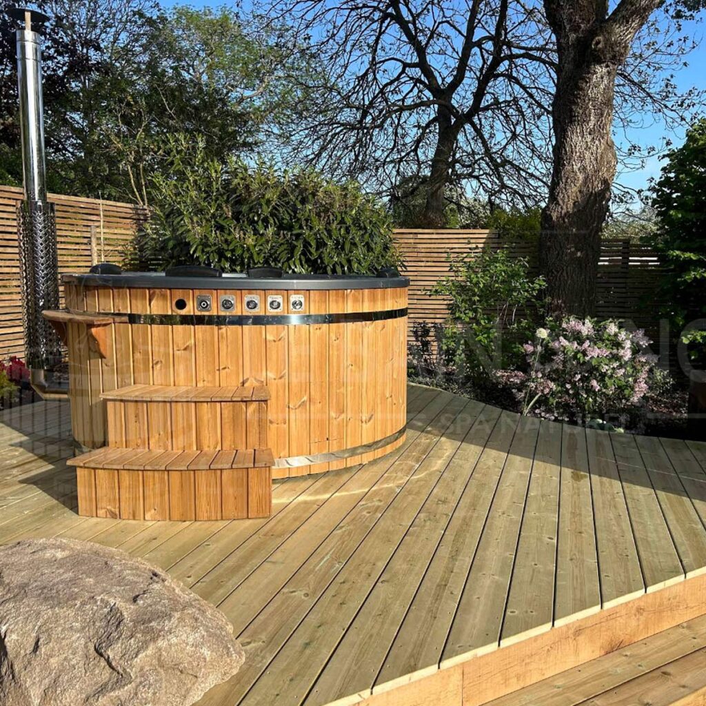 Bain nordique en bois